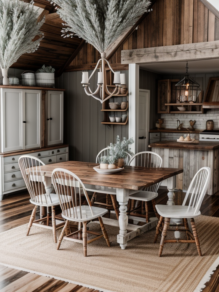 Dining Room in Farmhouse style