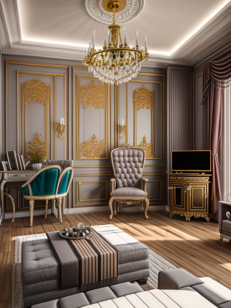 Living Room in Whimsigoth style