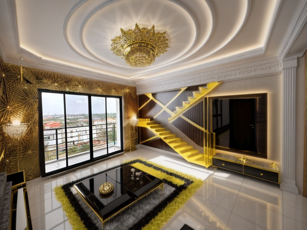 Living Room in Maximalist style