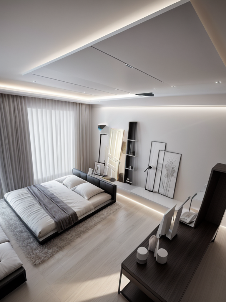 Bedroom in Modern style
