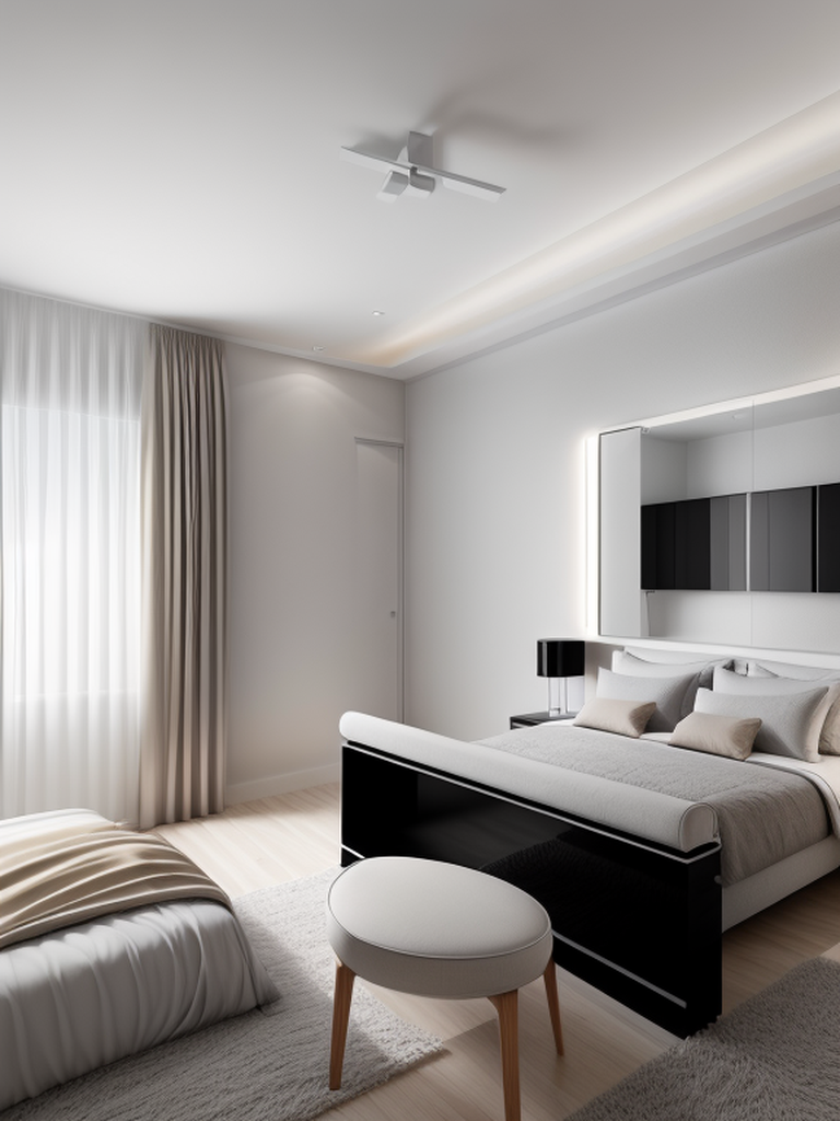 Bedroom in Modern style