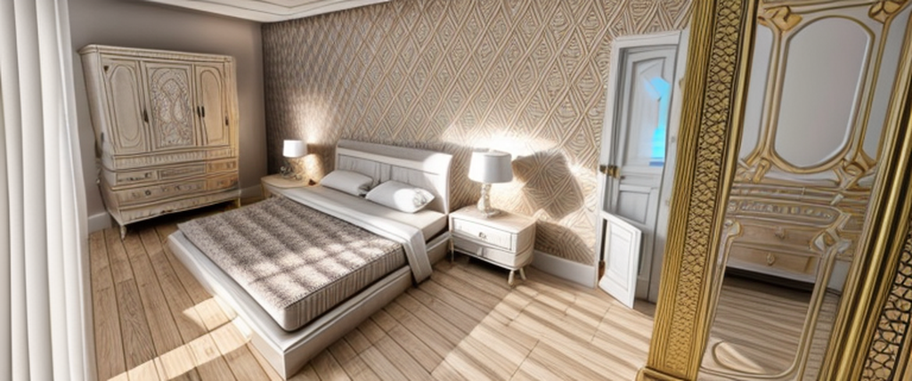 Bedroom in Eclectic style