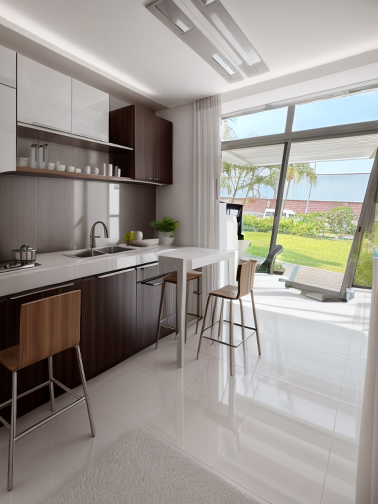 Kitchen in Modern style