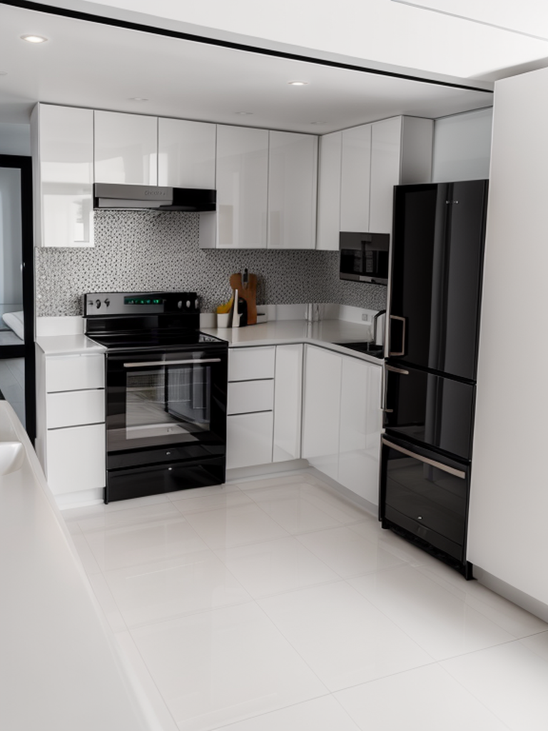 Kitchen in Modern style