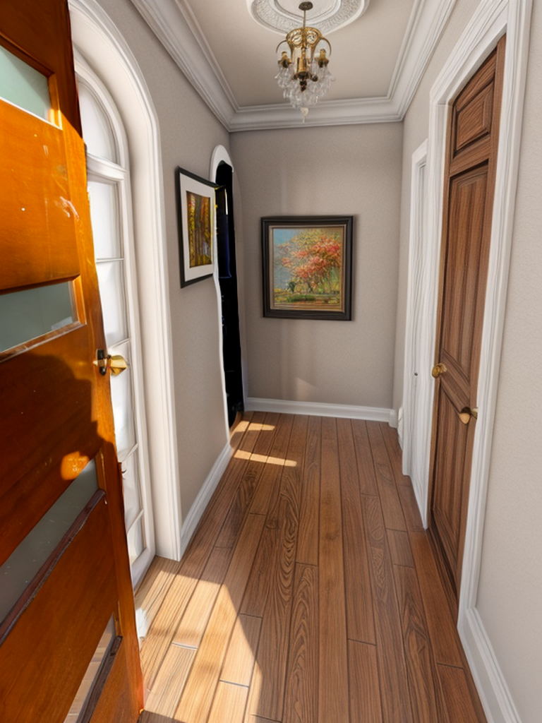 Entryway in Eclectic style
