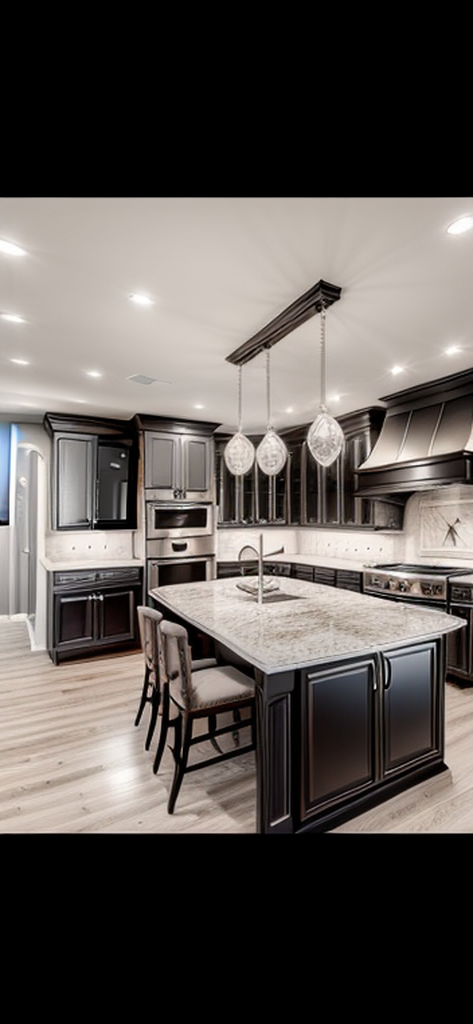 Kitchen in Transitional style