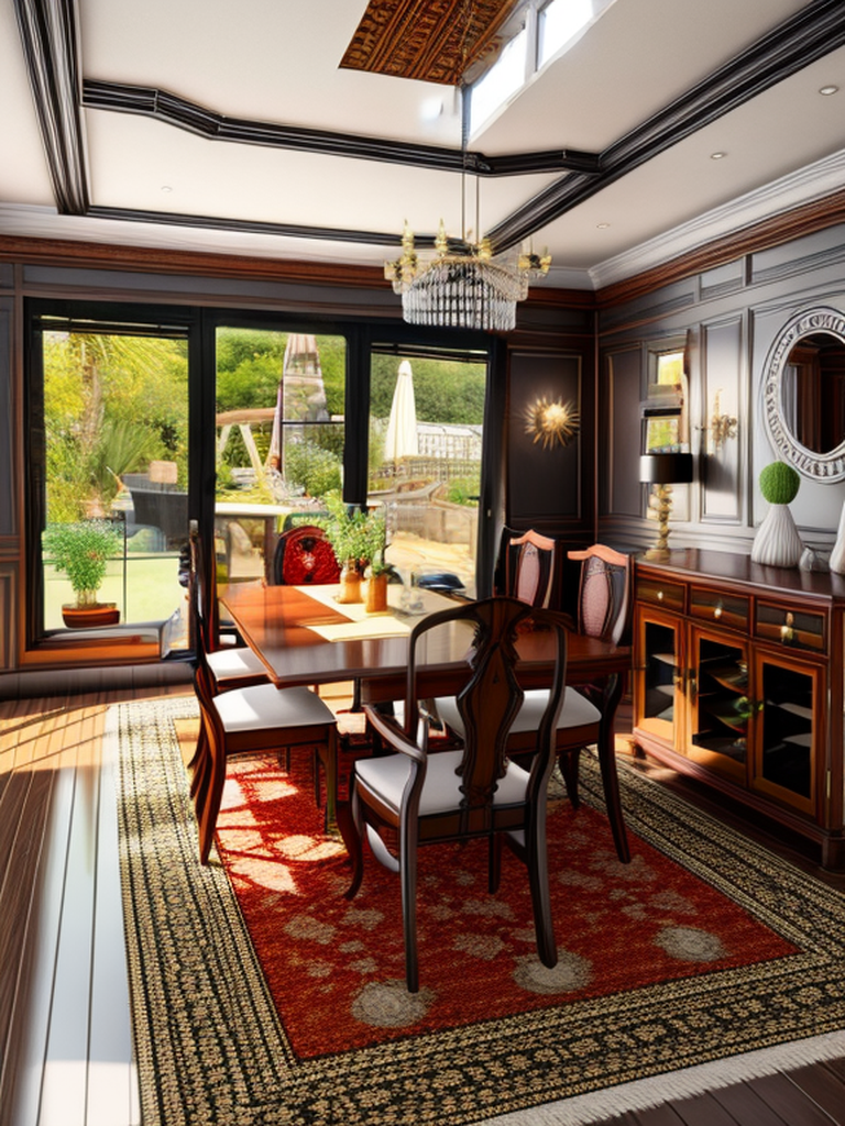 Dining Room in Eclectic style