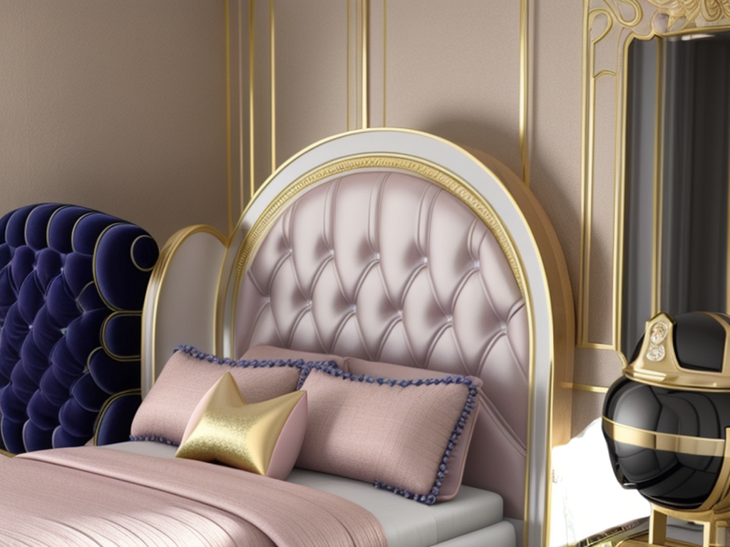 Children's Room in Hollywood Glam style